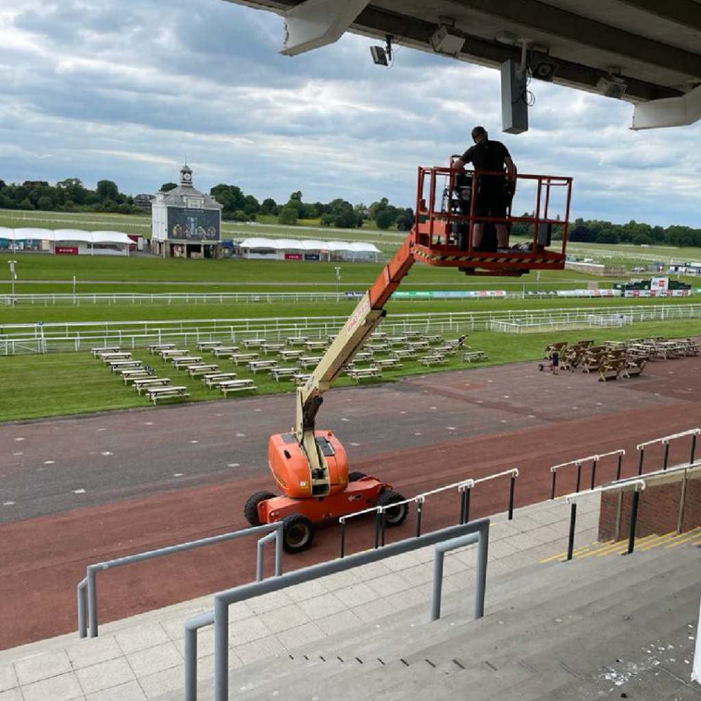 Audiotek - York racecourse PA installation