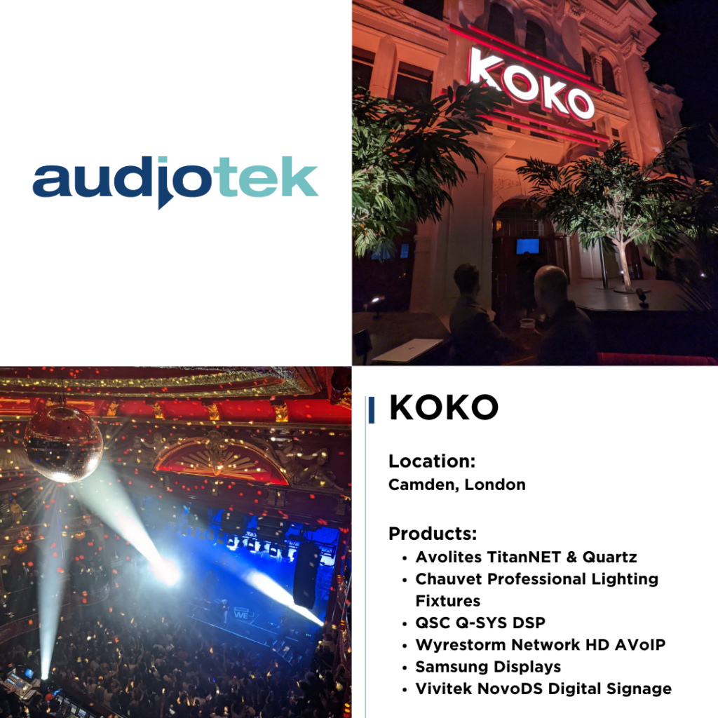 Audiotek - Case Study -KOKO Camden
