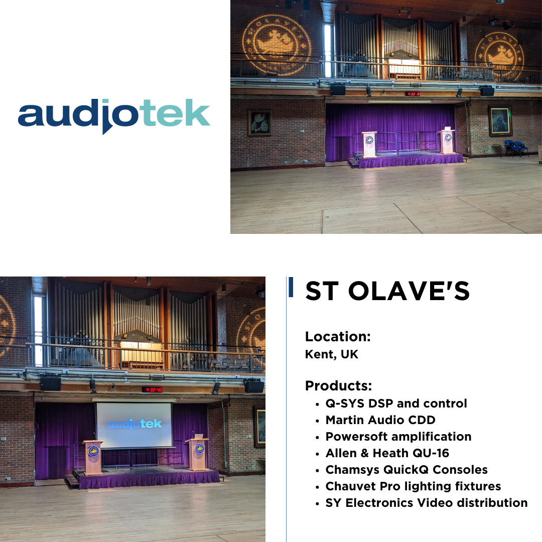 Audiotek - St Olave’s Grammar School Case Study