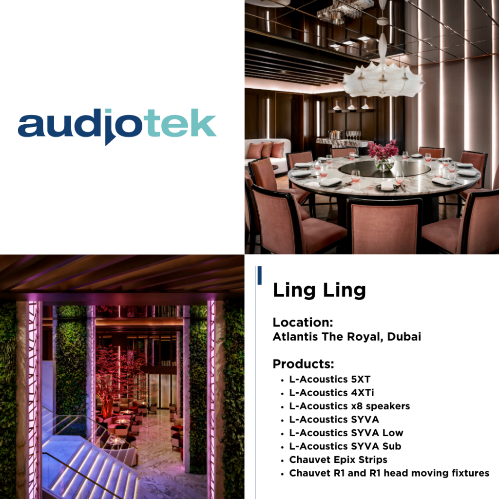 Audiotek - Ling Ling Dubai Case Study
