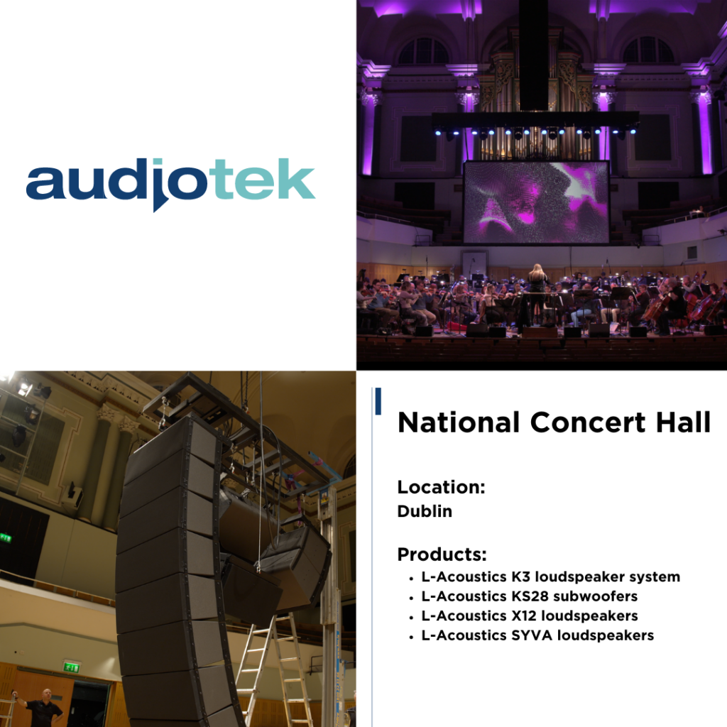 Audiotek - The National Concert Hall Dublin Case Study