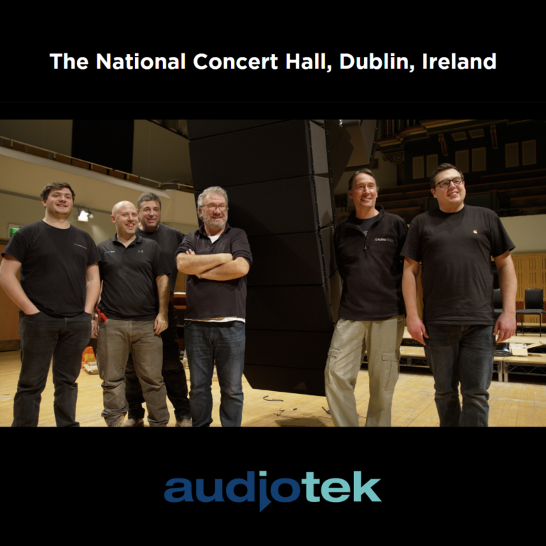 Audiotek work with L-Acoustics to design a new, upgraded audio system for the National Concert Hall of Ireland.