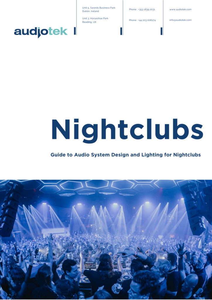 Guide to Audio System Design and Lighting for Nightclubs - Audiotek