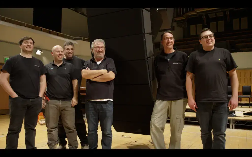 Audiotek Team alongside L-Acoustics at the National Concert Hall, Dublin