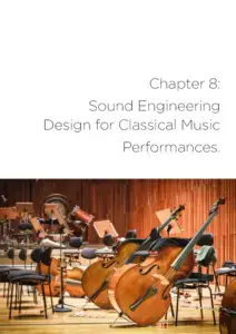 chapter 8 sound engineering design for classical music performances picture of a empty orchestra seats with instruments 3 double bases in the foreground