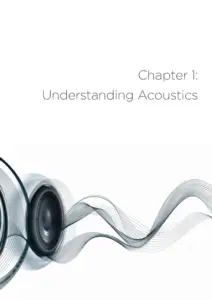 chapter one understanding acoustics, picture of sound wave emanating from a speaker