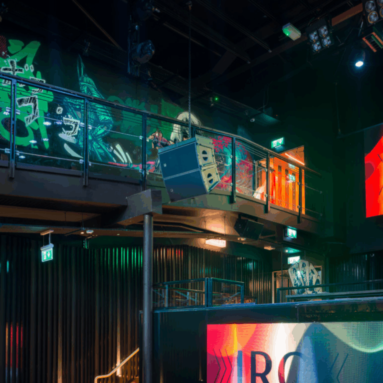 Opium Dublin Nightclub AV installation from Audiotek