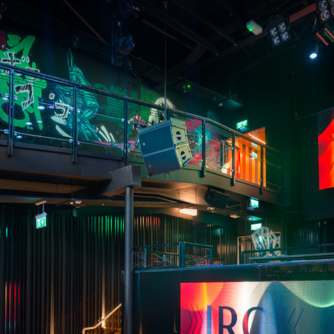 Opium Dublin Nightclub AV installation from Audiotek