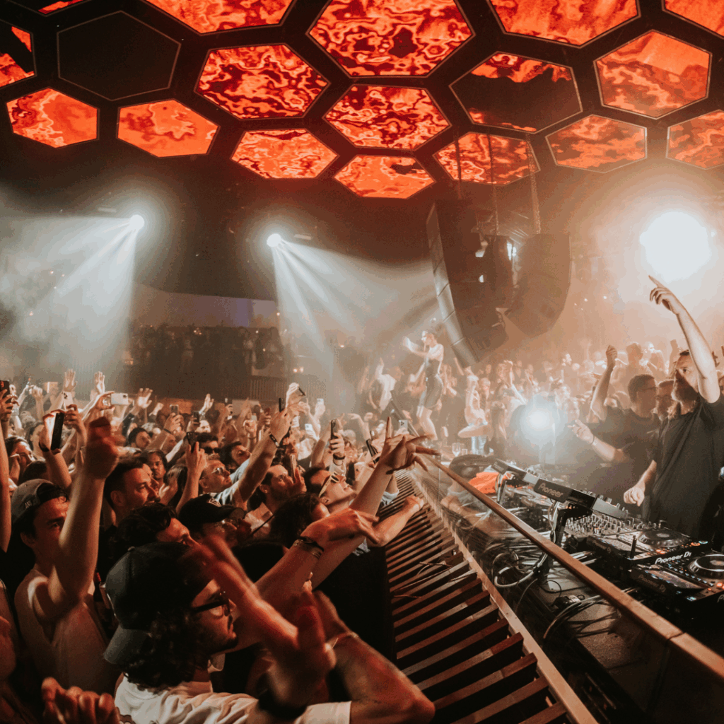 Pacha Ibiza nightclub AV installation by Audiotek