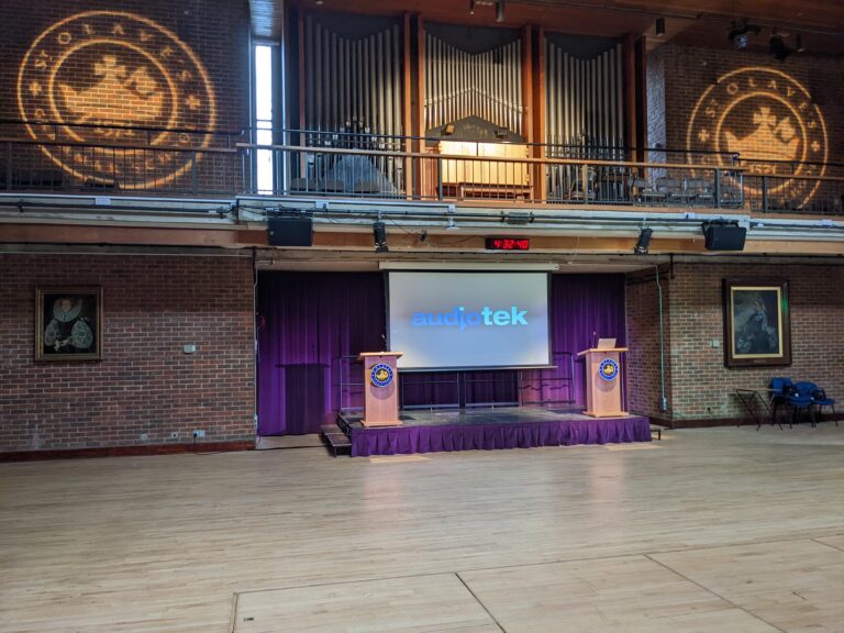 St. Olaves Kent AV install by Audiotek
