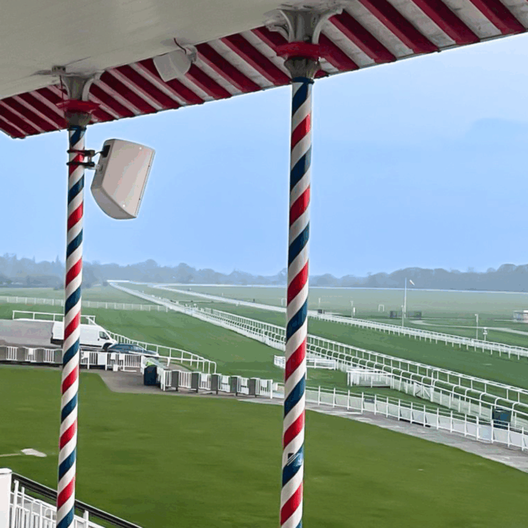 York Racecourse UK AV install by Audiotek