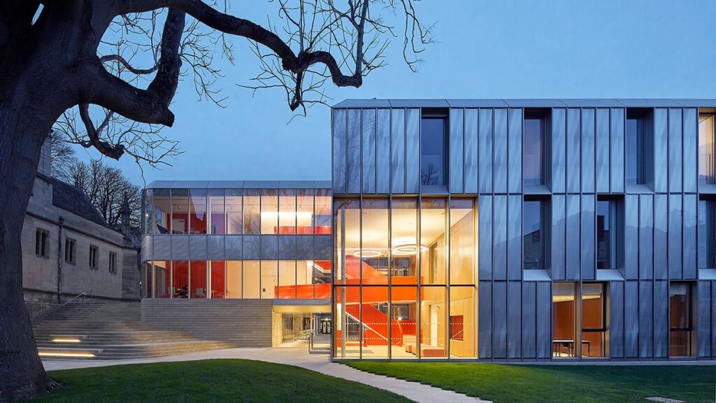 Wadham College Oxford University education AV installation by Audiotek