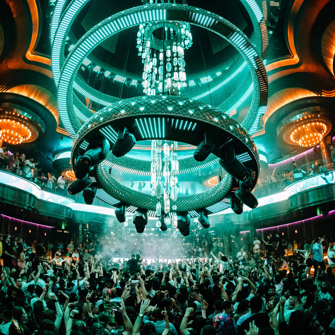 Omnia, Las Vegas Nightclub AV system install by Audiotek