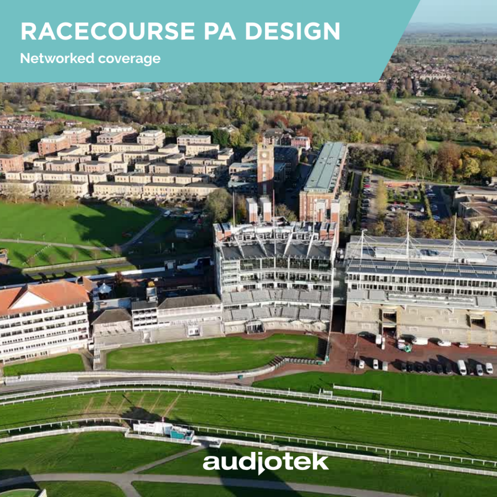 racecourse audio systems by Audiotek