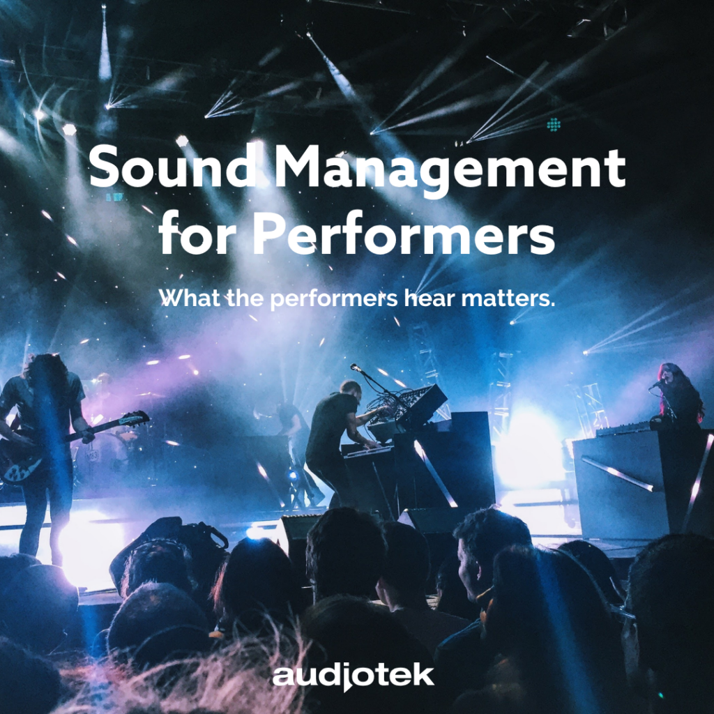 sound design for performers vs audiences Audiotek