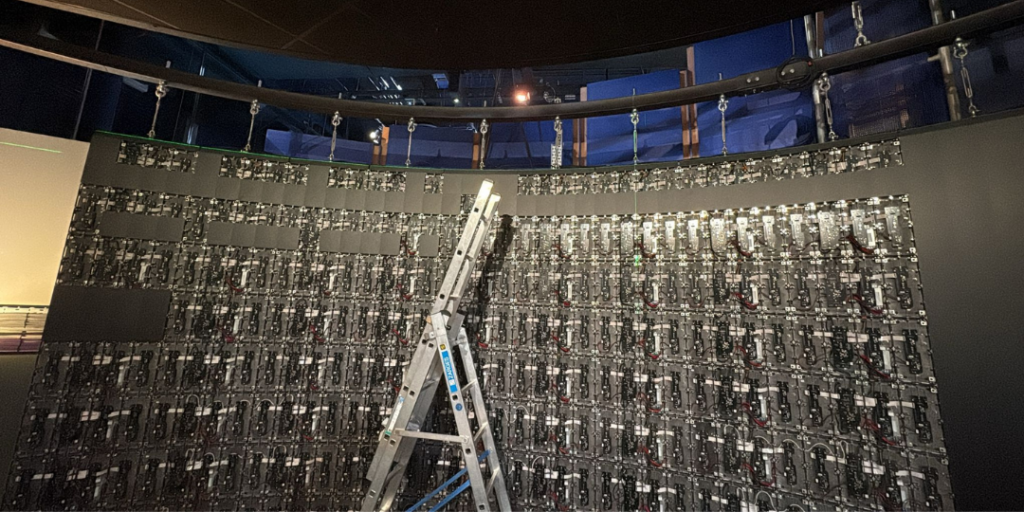 TaylorLed installation by Audiotek at The National Space Centre