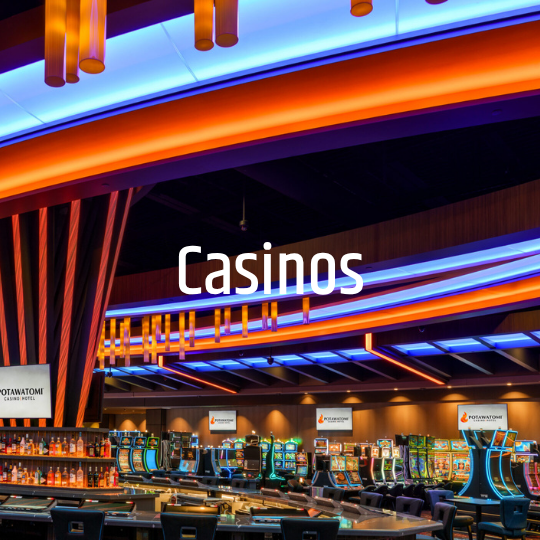 AV for casinos - Audiotek